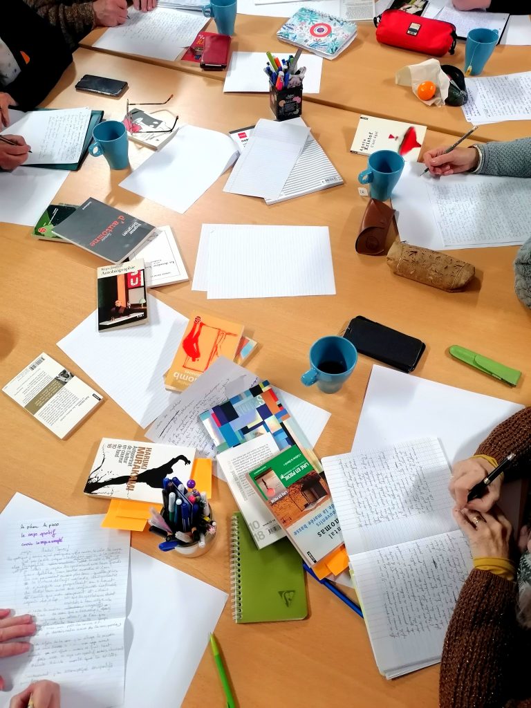 Atelier écriture à Cestas